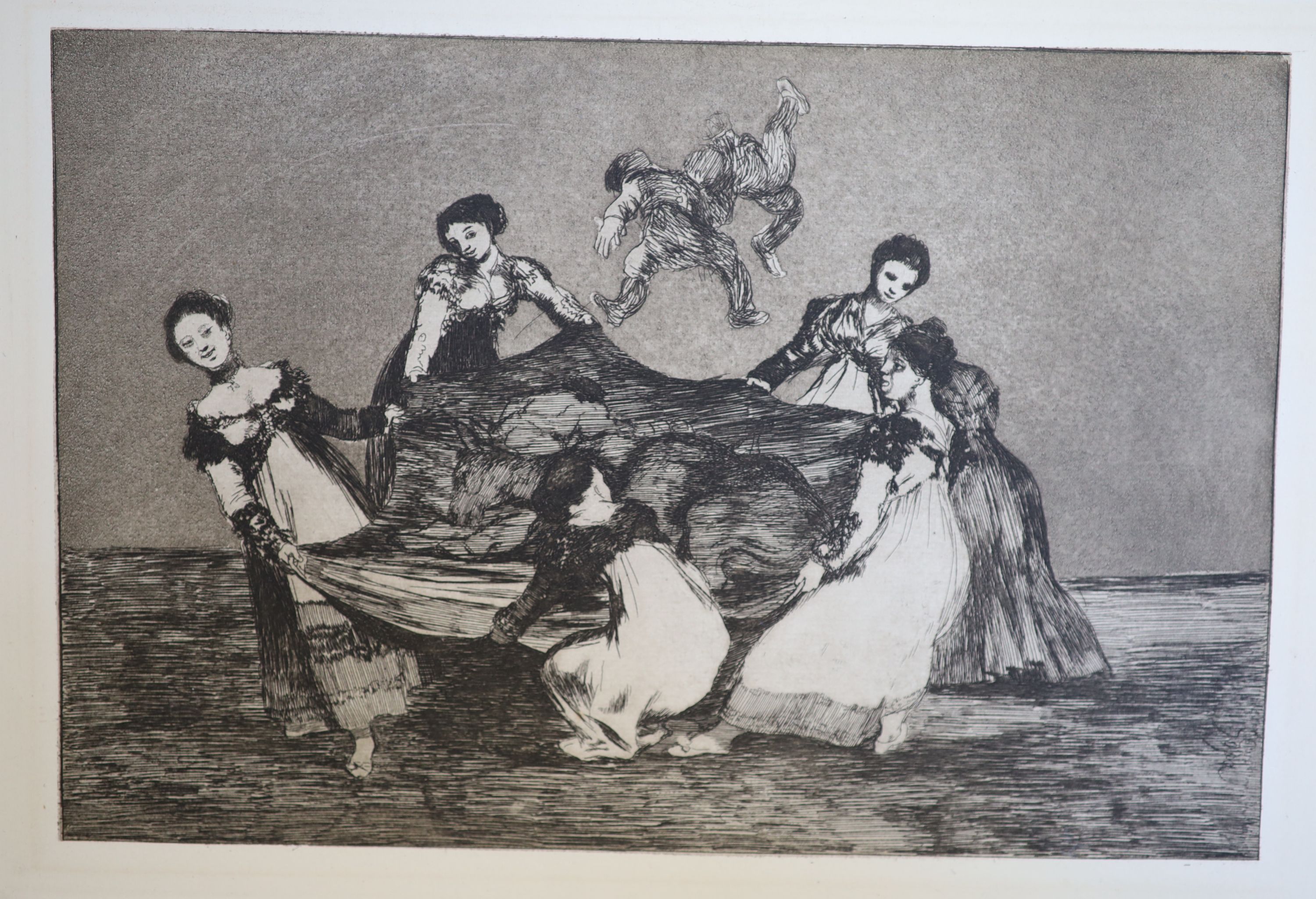 Francisco De Goya (Spanish, 1746-1828), Disparate feminino (Feminine Folly), from Los Proverbios, Etching and aquatint